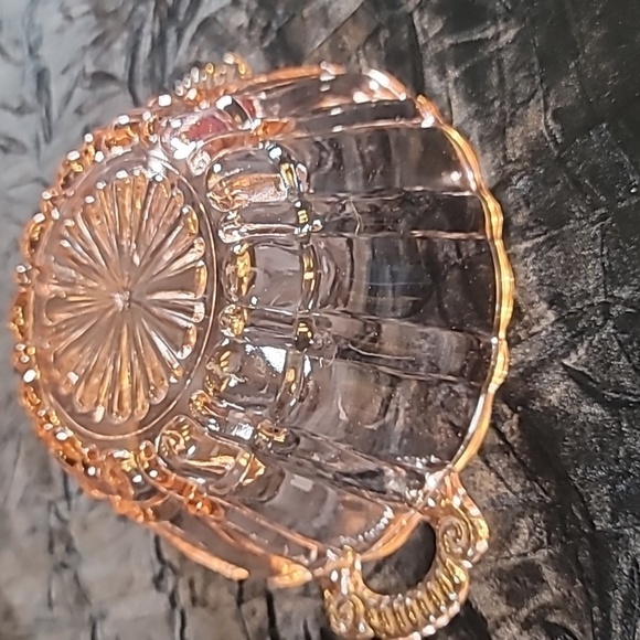 0780. Depression Glass from Anchor Hocking ~ Old Cafe Pink ~ Candy Dish ~Perfect - Picture 7 of 9